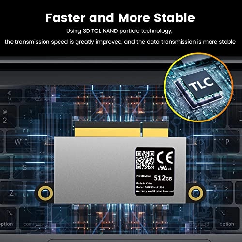 NVMe PCle SSD - 512GB 2.5-inch