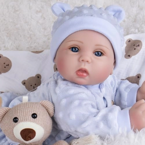 Reborn Baby Doll - 18-Inch Silicone Ages 3+