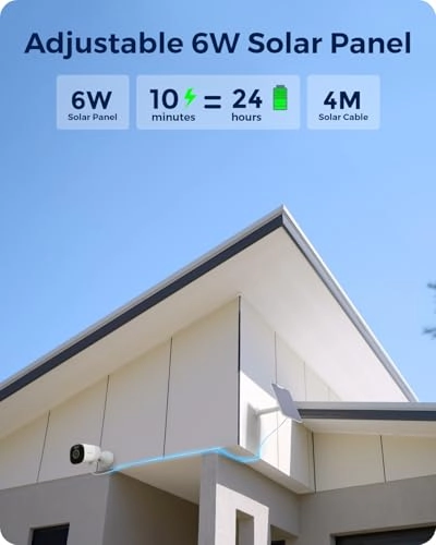 Home Hub + Argus Eco Ultra + Solar Panel - 4 8 channels 4K