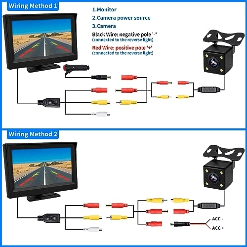 Backup Camera - Night vision Wired
