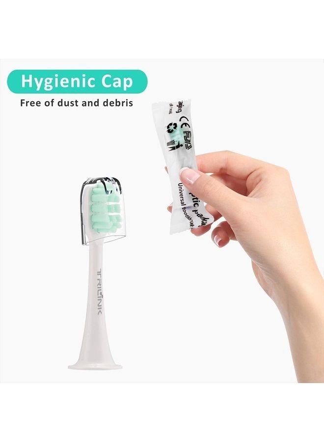 Replacement Toothbrush Heads - 6-Pack Hygienic Caps