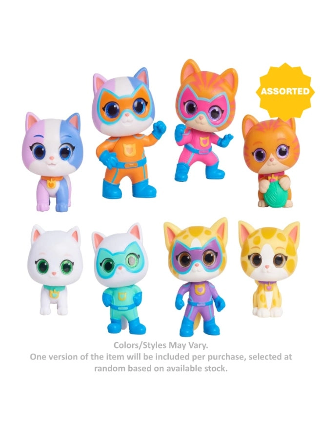 Super Kitties Mini Collectible Figure - 3 years Ginny Sparks Bitsy Buddy 1 pc
