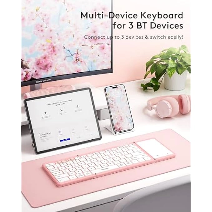 Foldable Bluetooth Keyboard - EN Wireless