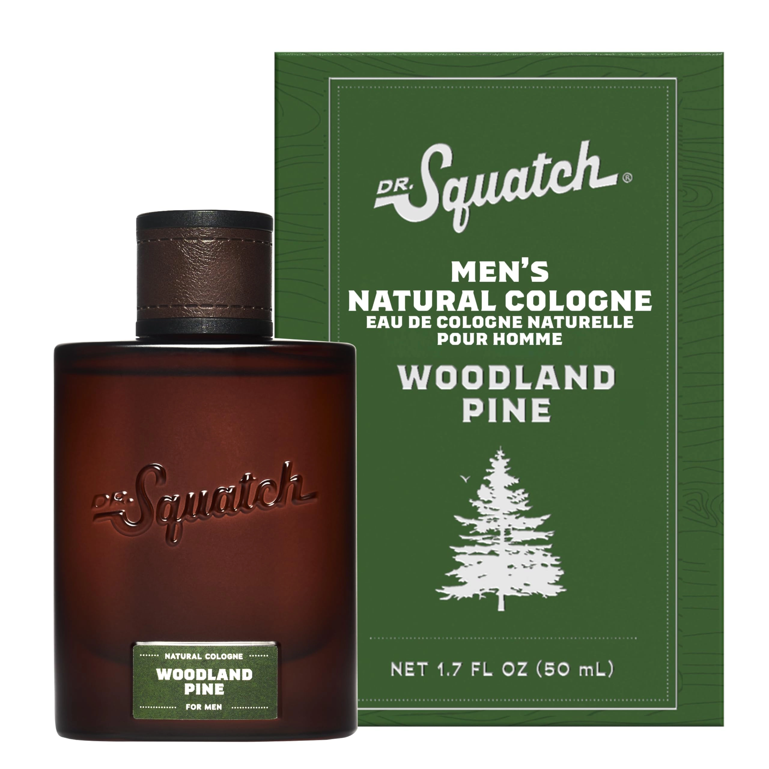 Dr. Squatch Woodland Pine Cologne - 1.7 Fluid Ounces