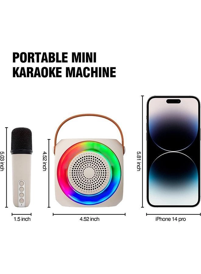 DMG Mini Karaoke Machine - Two microphones 10W