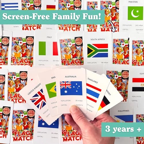 Flag Match - Card Game
