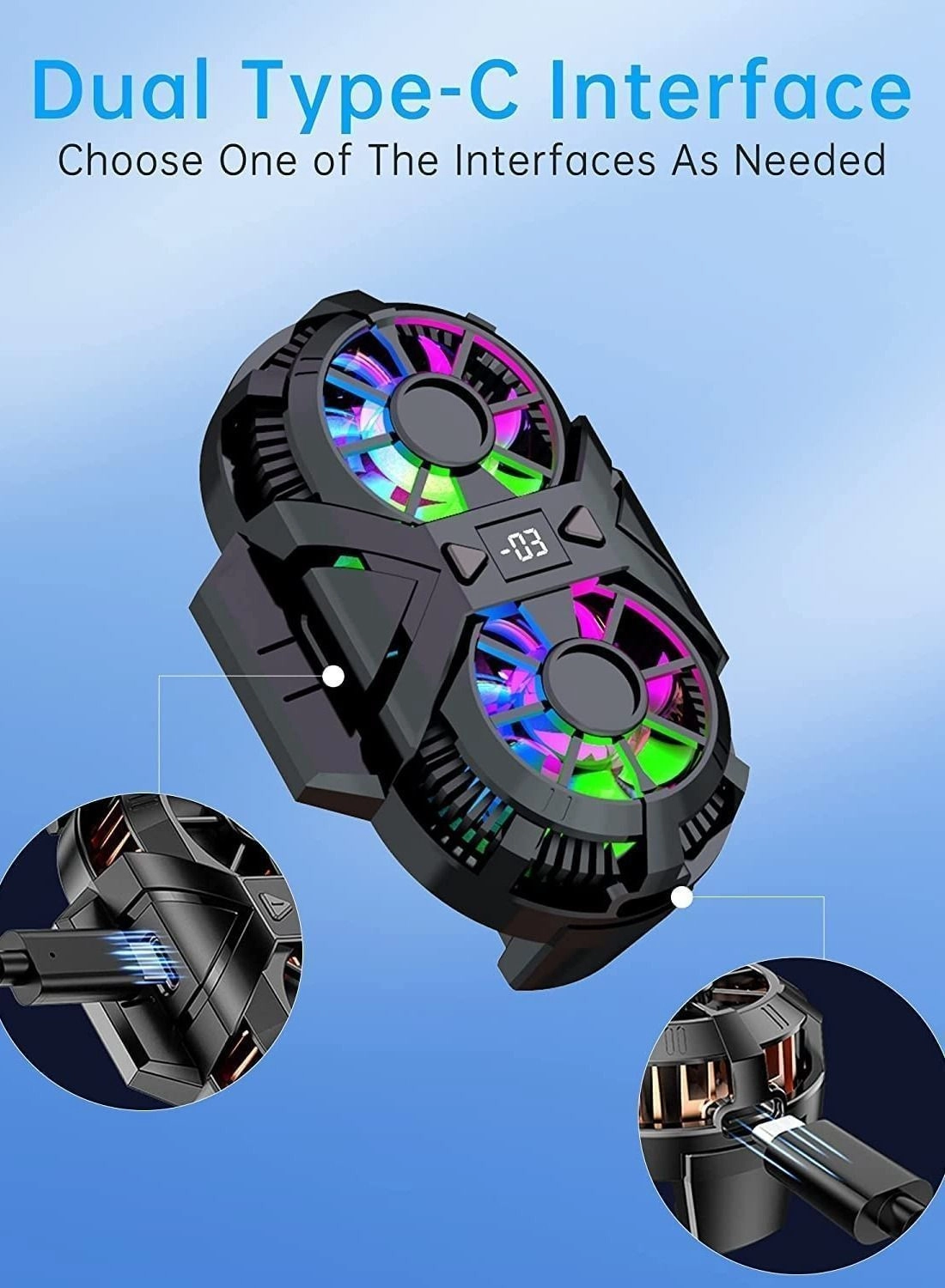 FunCooler 4Pro - 27W Fast Cooling In-App Control