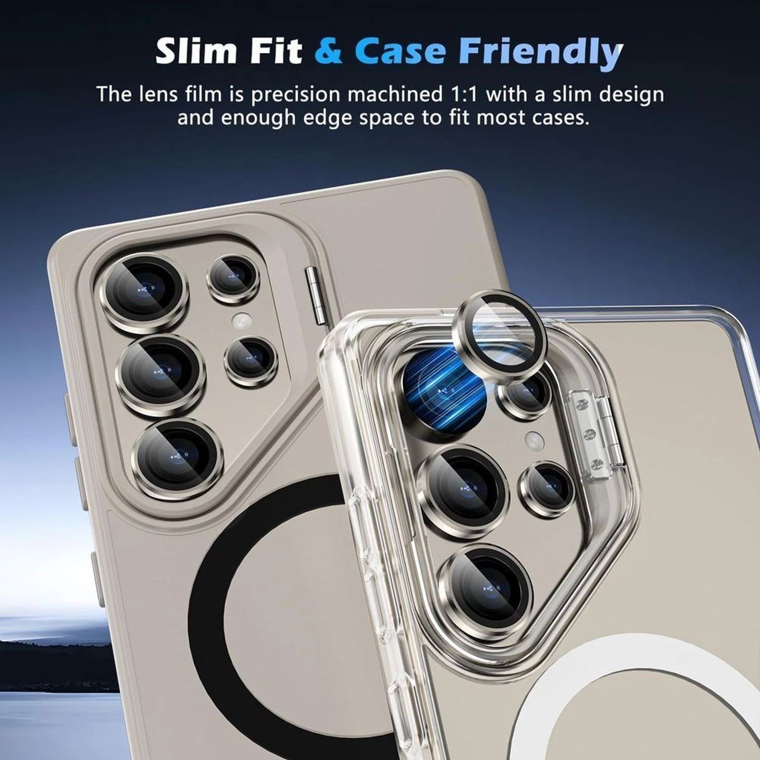 Xzoom Lens Protector - Samsung S25 Ultra Sapphire Glass