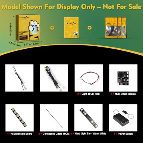 Light kit Compatible with Lego 77256 Time Machine - LED USB Powered