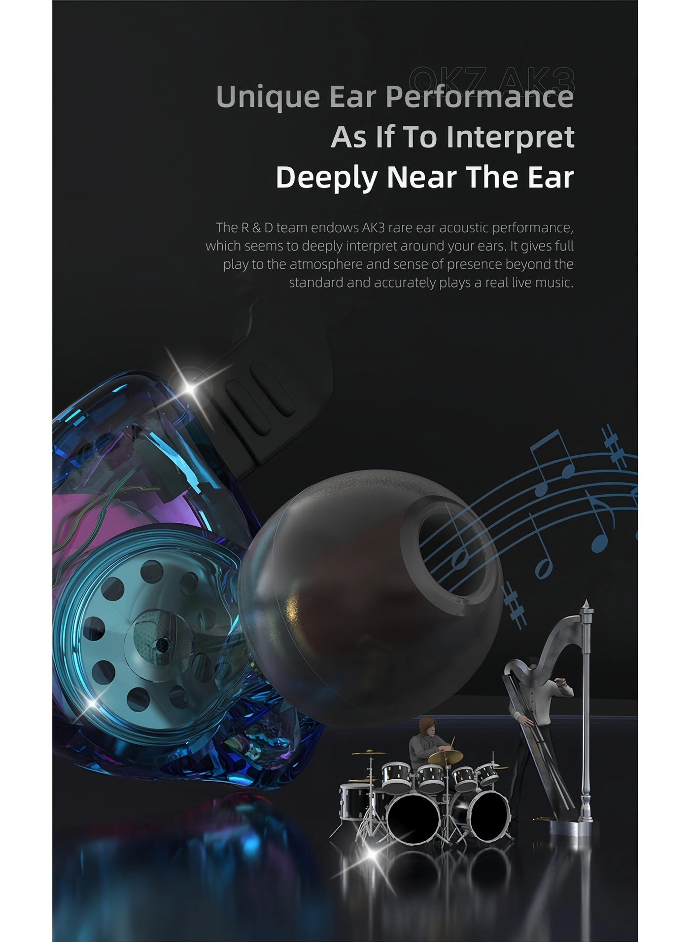 AK3 Wired Earbud