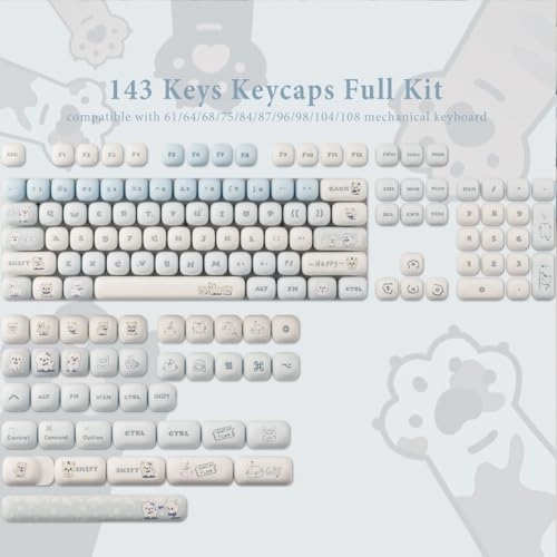 PBT Keycaps - US/UK Layout USB