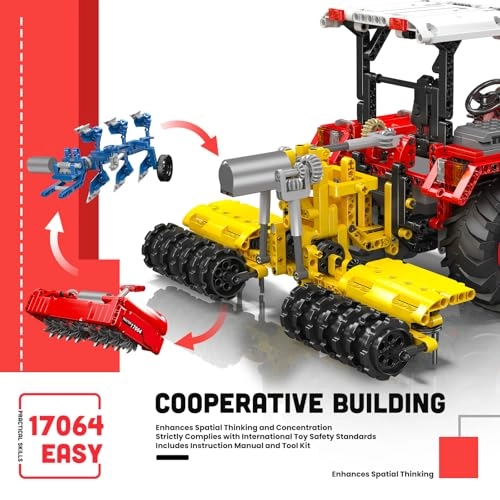 Technik Tractor Harvester (17064) - 3-in-1 Remote Controlled