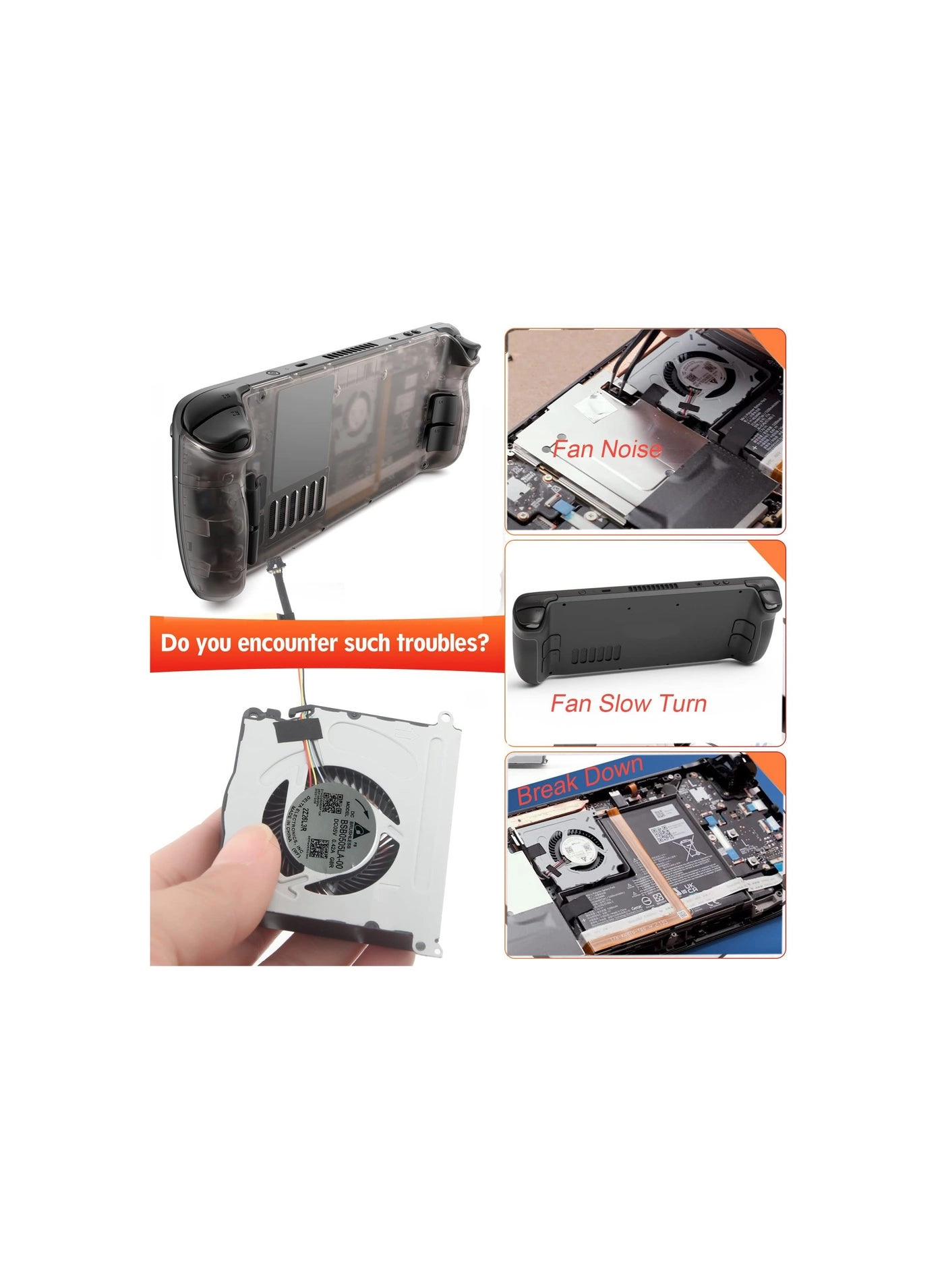 Replacement CPU Cooling Fan - 1 fan(s)