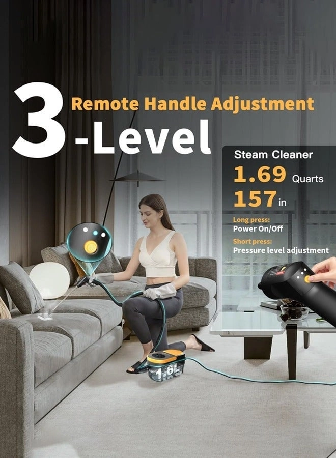 Handheld Steam Cleaner - 3 bar 1.69L