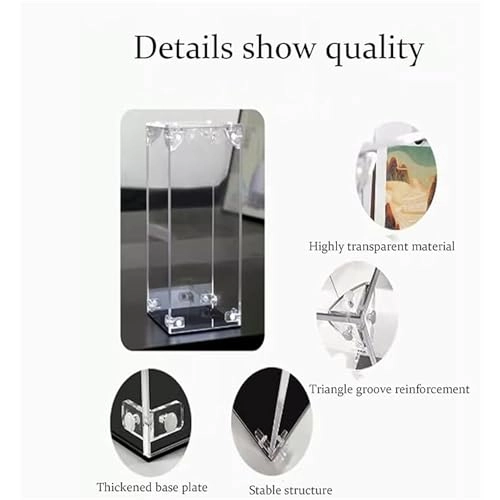 Acrylic Display Box for LEGO 10221 Super Star Expulsion Model - Acrylic 3mm thickness