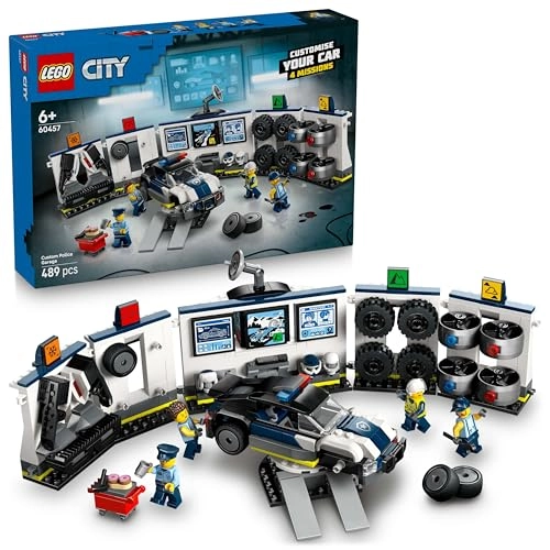 City Custom Police Car Garage (60457)