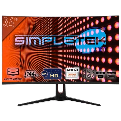 Curved Monitor - SIM - ART - 5608 34" 2560x1440