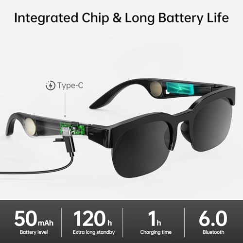 Smart Glasses - AI Translator V6.0 Bluetooth