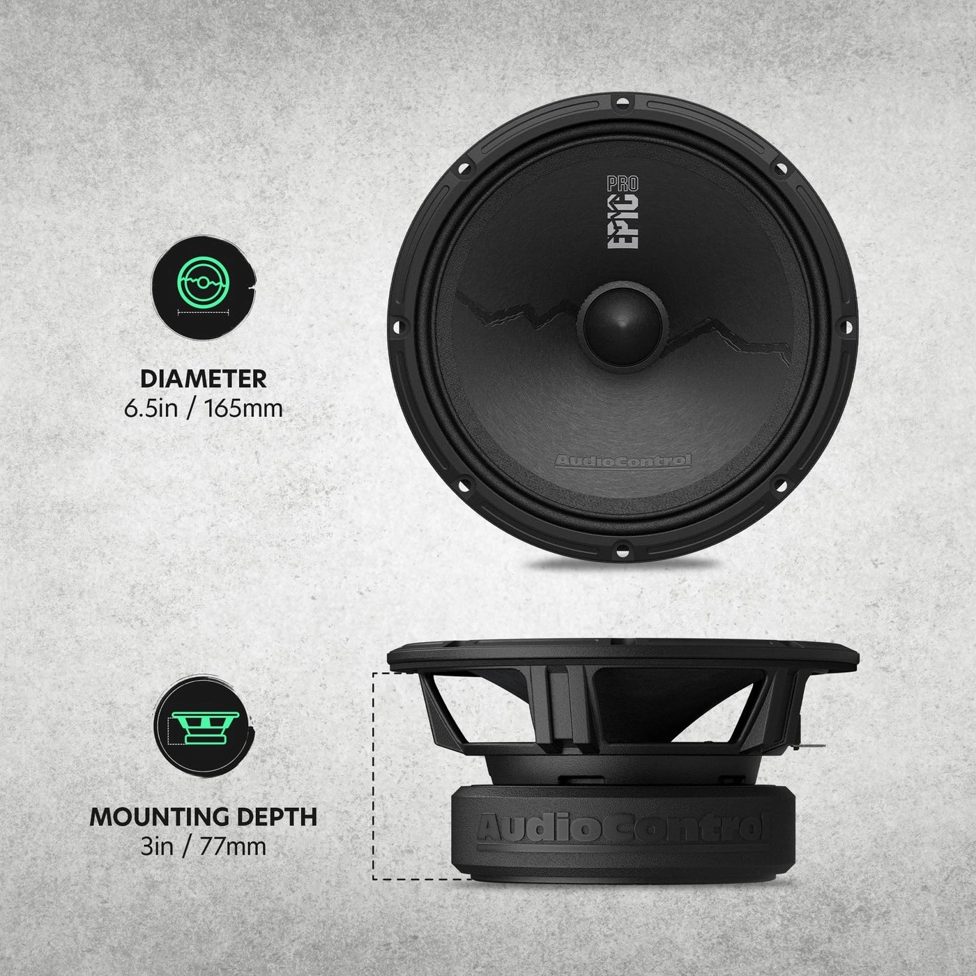 EPICPRO6X - 6.5 Inches Midrange