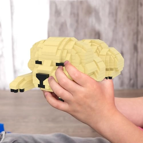 DIY Micro Dog Building Blocks - Golden Retriever 2 780 pcs