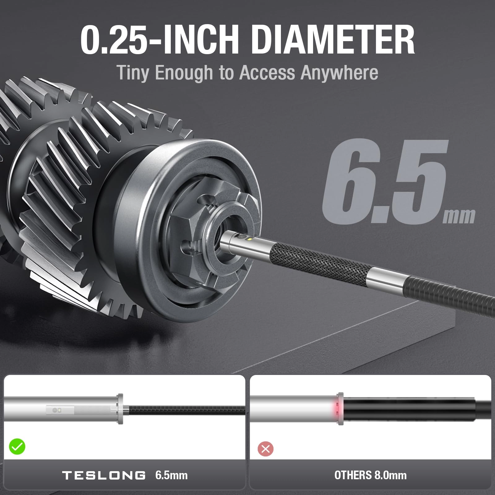 TF600 - 0.24inch 5FT