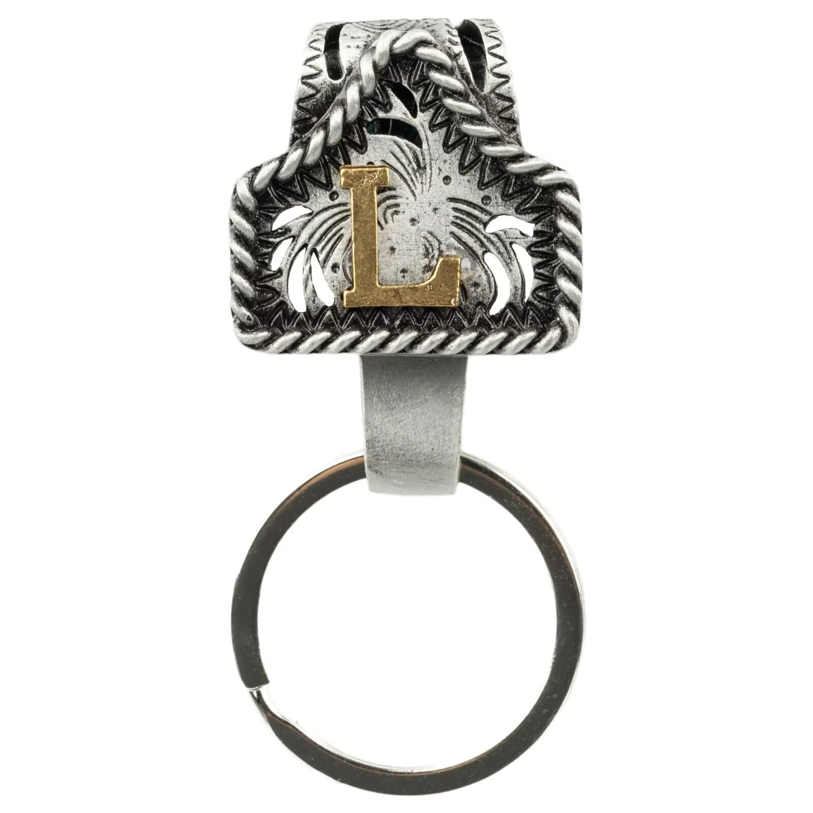 Letter Keychain - Western