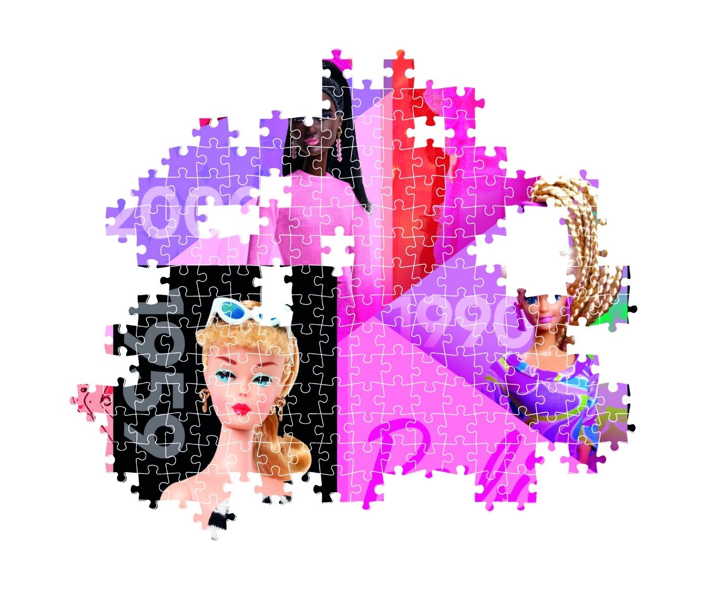 Barbie 65Yrs Poster Puzzle (39806) - 1000 pcs