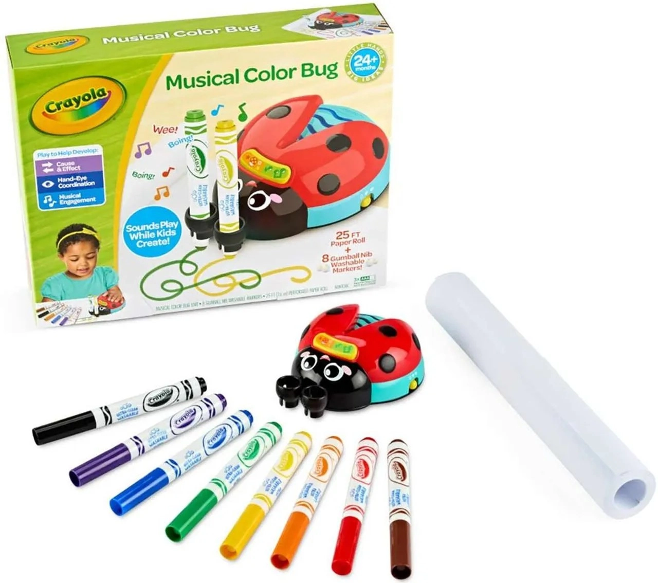 Crayola Musical Colour Bug - 2+ Multi Colour