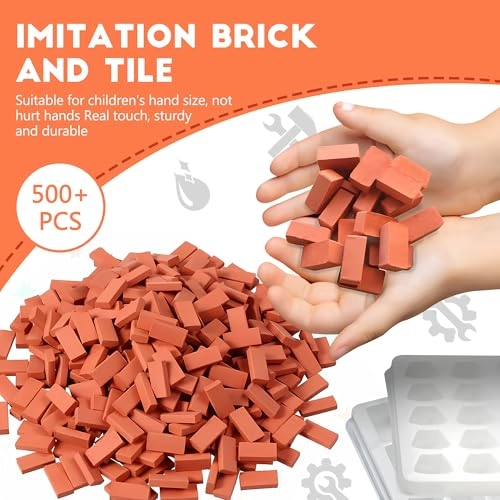 Knight Bricklayer - DIY STEM Red-brown