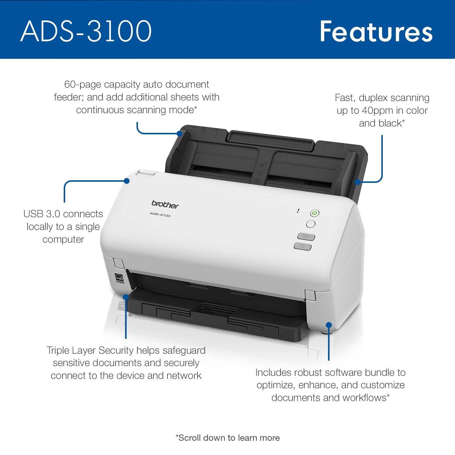 (Renewed) ADS-3100 - USB