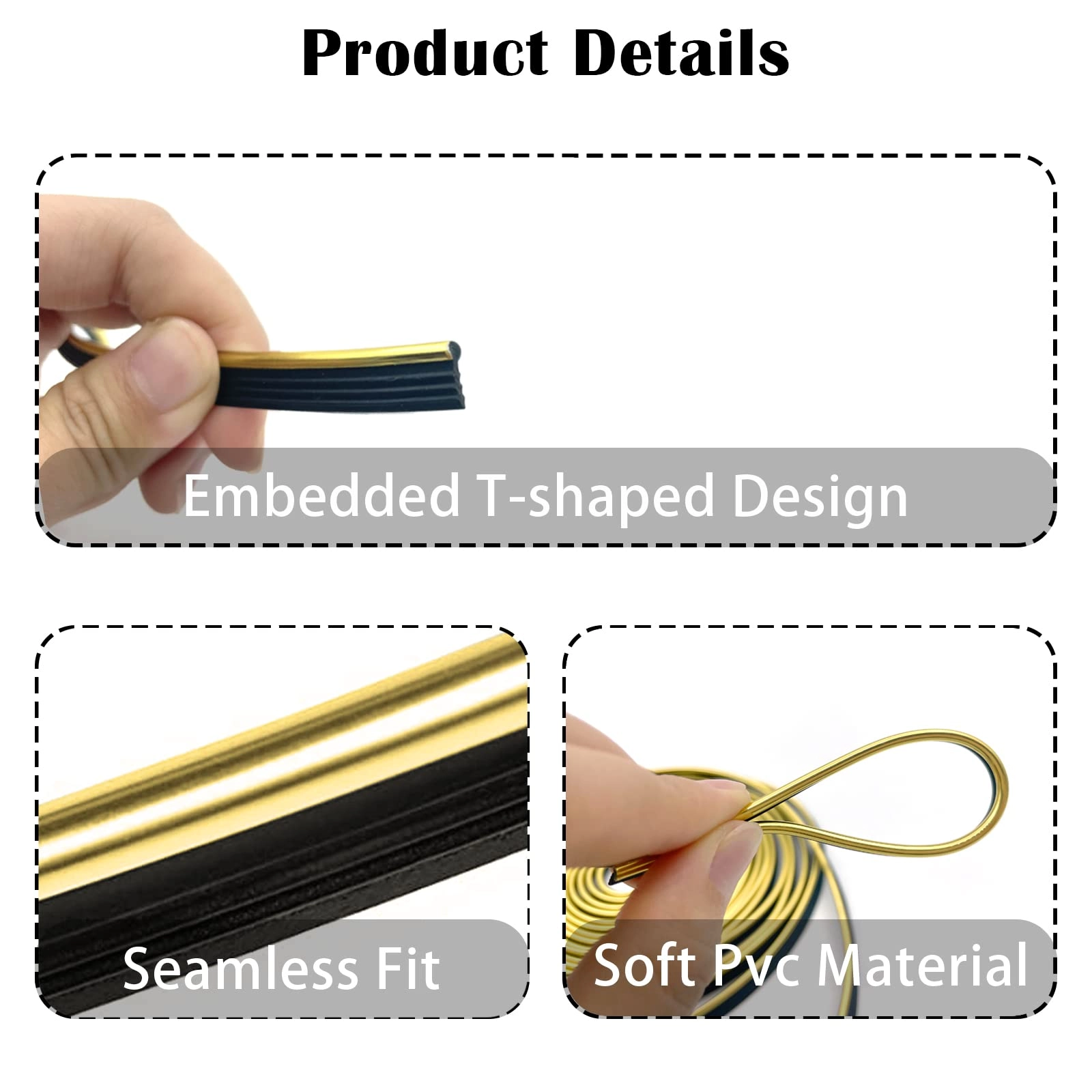 Car interior trim strip