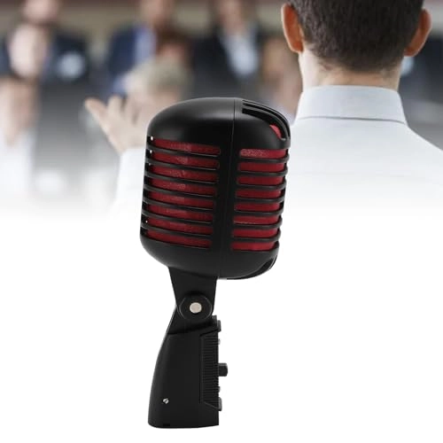 Vintage Style Wired Microphone