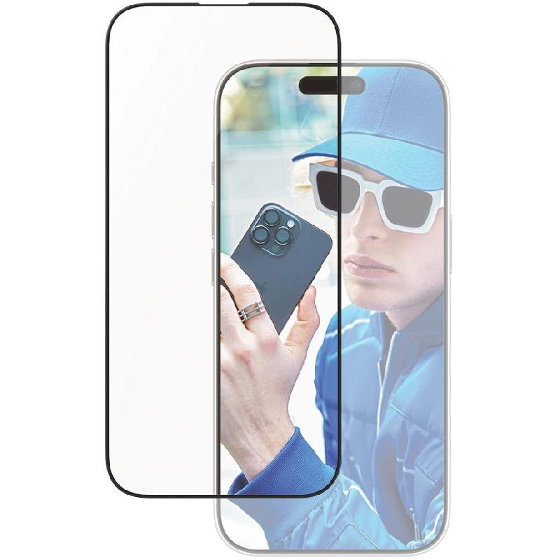 Clear Tempered Glass Screen Protector for iPhone 16 Pro