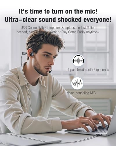 H08USB Wired Headphone