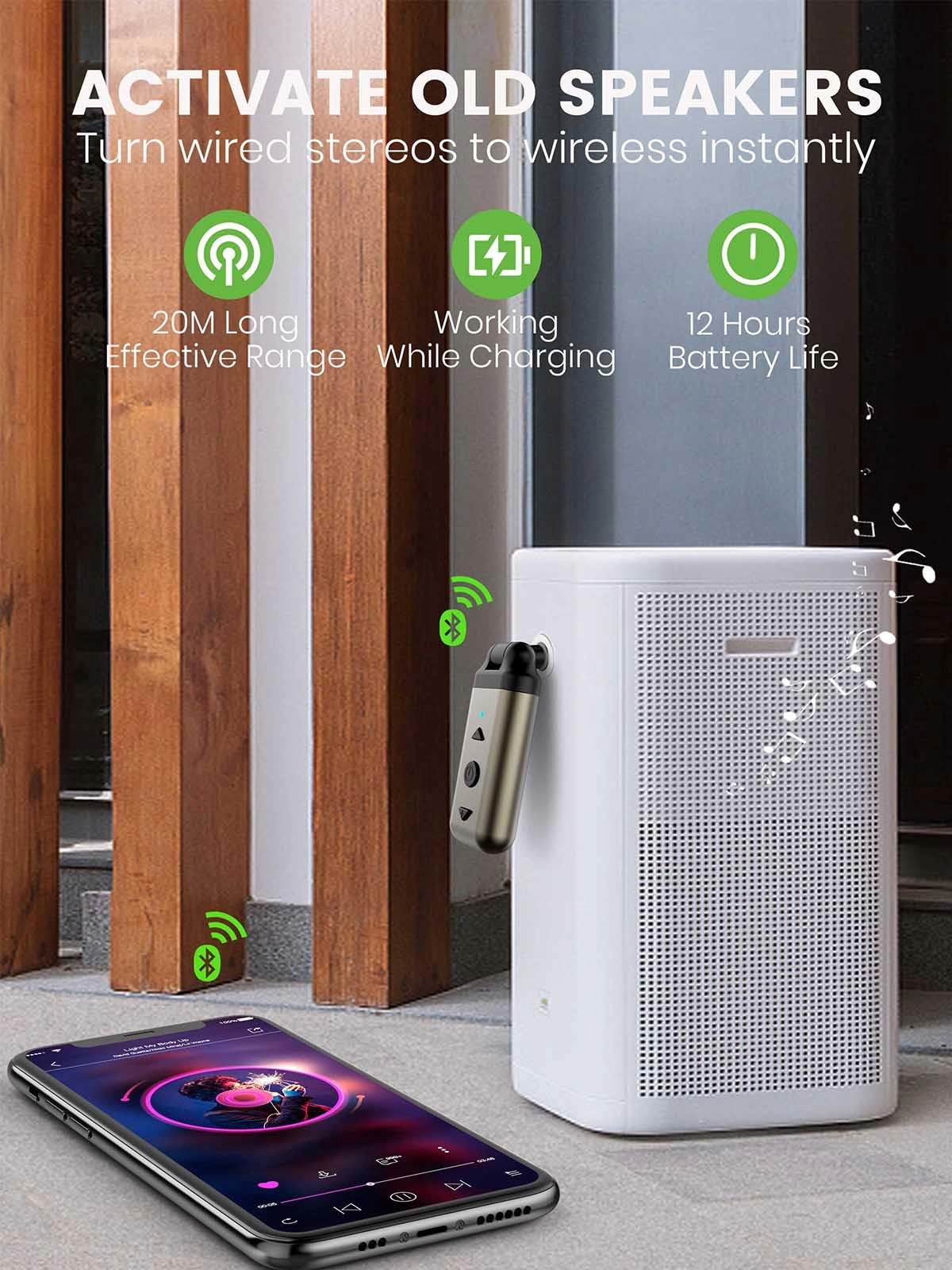 Air88 - Bluetooth 5.4 3.5mm Jack