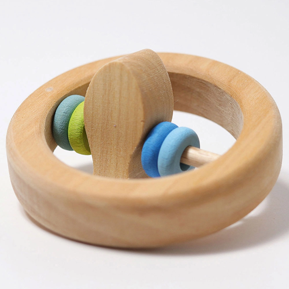 Rattle Little Fish Zeppo - Suitable for 0 month and above alder and lime wood