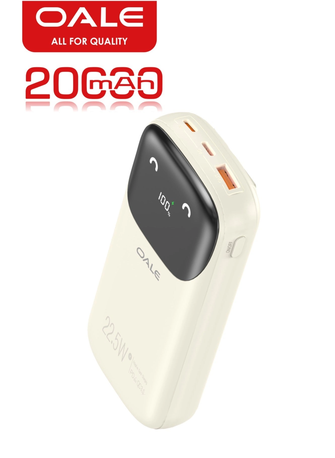 Power Bank - 20000 Watt-hour 22.5w