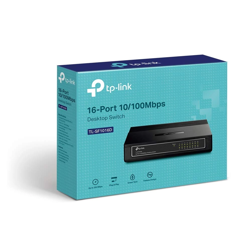 TL-SF1016D 16-ports 10/100Mbps