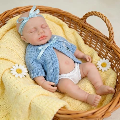 Reborn Baby Doll - 12 inch Vinyl Girl Ages 3+