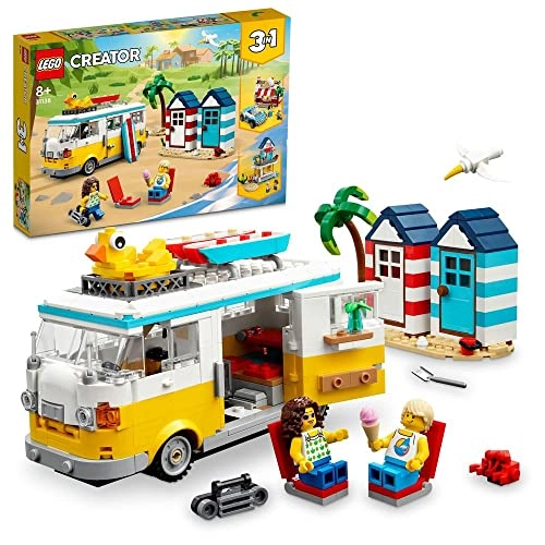 Creator Beach Camper Van (31138) - Summerhouse Ice-Cream Shop