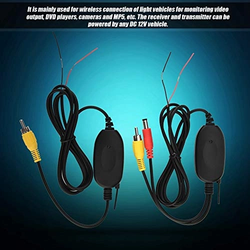 Car Backup Camera Transmitter - 2.4G Wireless 50m + Receiver
