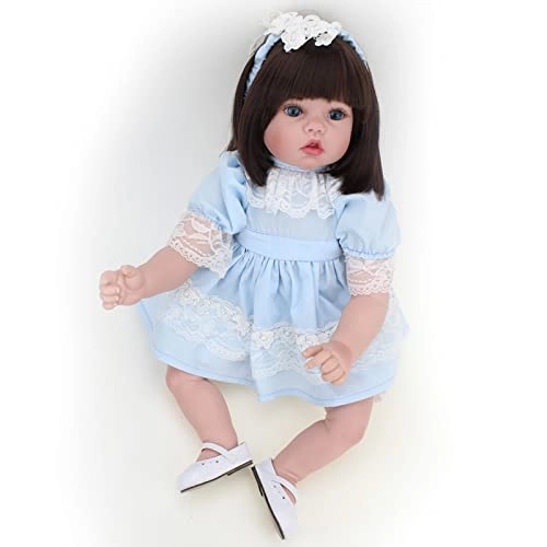 Rebirth Baby Doll - 20 Inch Vinyl Cotton Body Blue Eyes