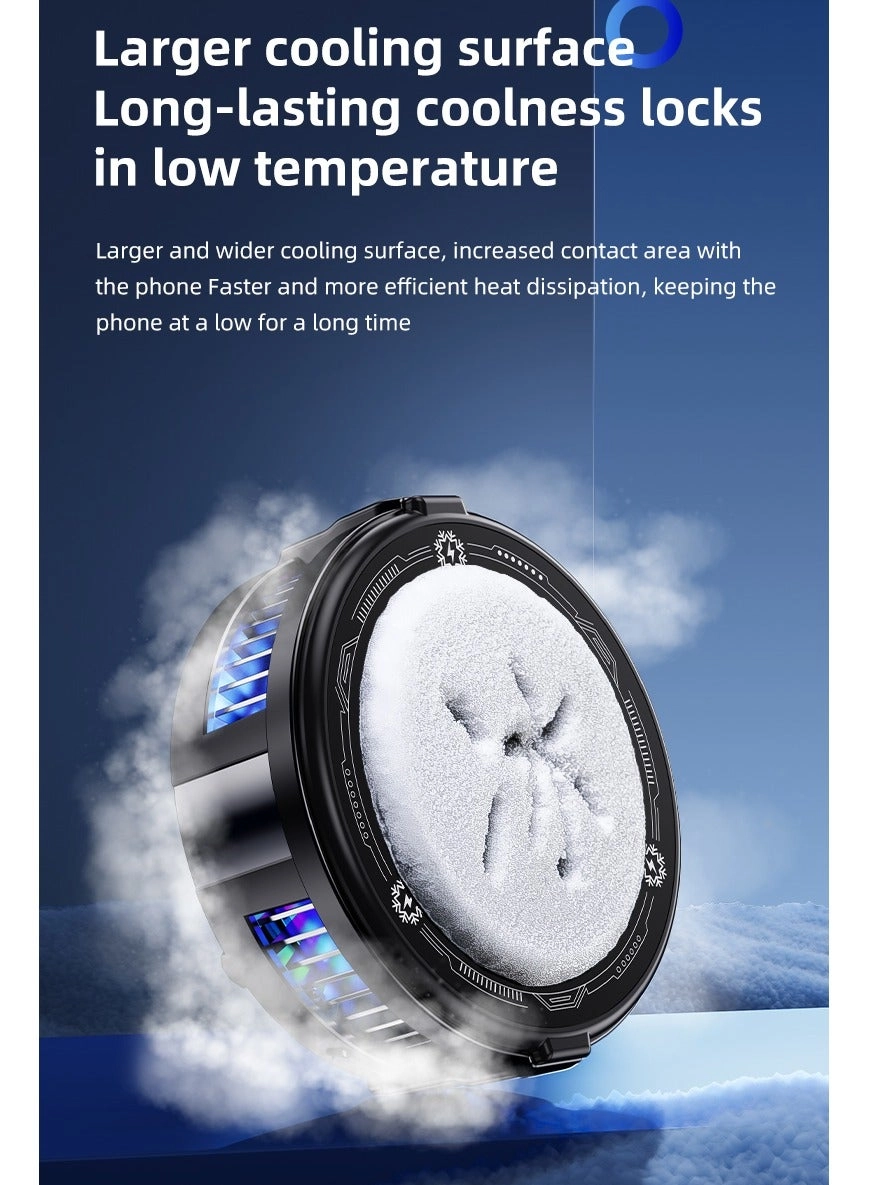 Mobile Phone Cooler - 5-Second Instant Cooling Magnetic Clip-On