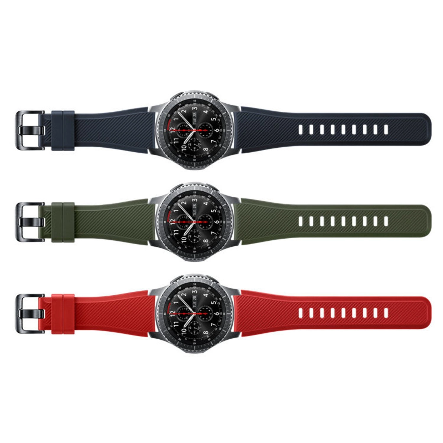 Silicone Frontier Watch Band for Gear S3 Classic / Gear S3 Frontier