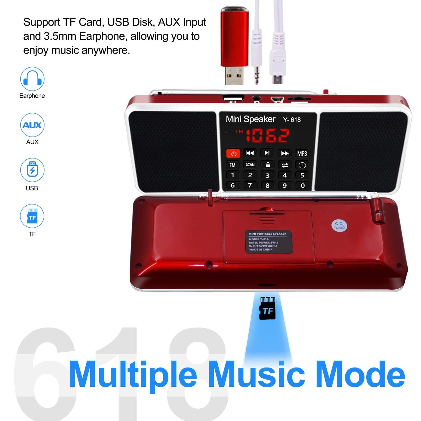 Multifunction Digital FM Radio
