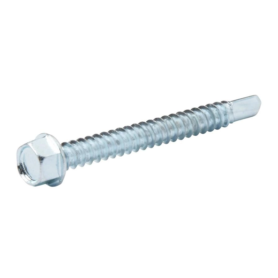 Zinc-Plated Carbon Steel Drilling Hex Screw Pack 5.5mm 50mm