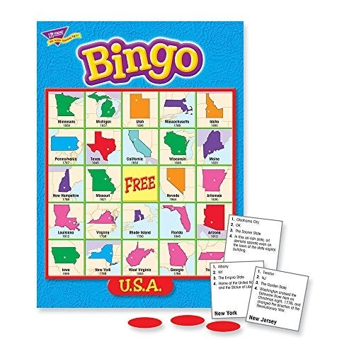U.S.A. Bingo Game - Ages 8+ 36 piece(s)