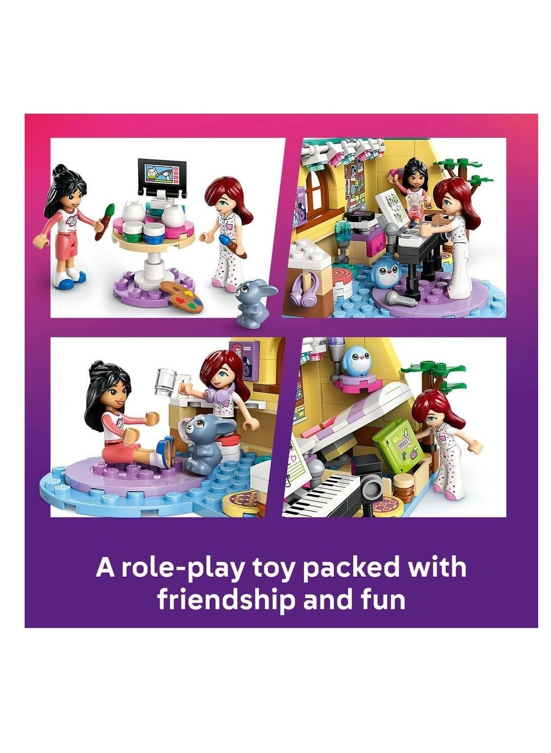 Friends Paisley’s Room (42647) - 2 Minidolls Bunny Figure