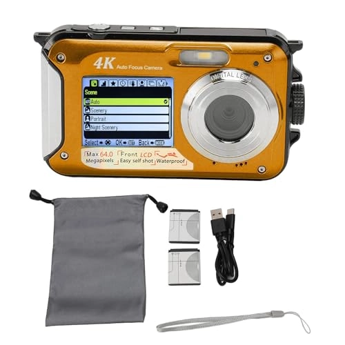 4K 56MP Digital Camera - 16X Zoom 64GB 1250mAh