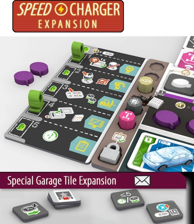 Kanban EV Upgrade Pack - Speed Charger Expansion Garage Tile Expansion